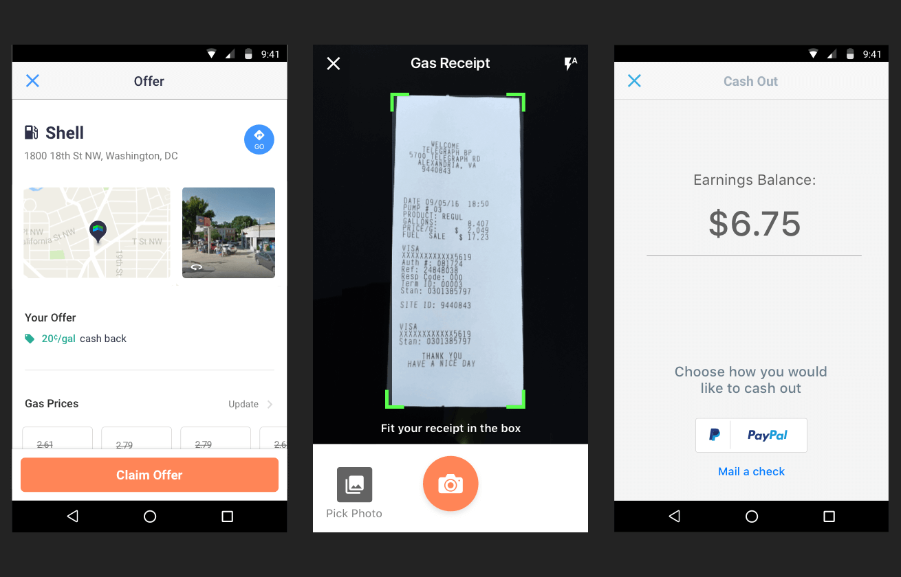 Food Deals & Local Gas Prices | GetUpside Free Cash Back App